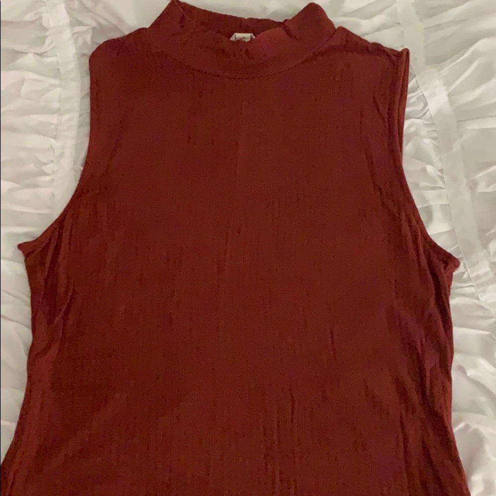 mid turtle neck bodysuit